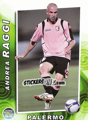 Sticker Andrea Raggi - Real Action 2008-2009 n. 45 - Panini