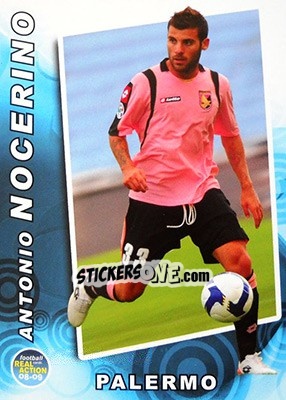 Sticker Antonio Nocerino - Real Action 2008-2009 n. 65 - Panini