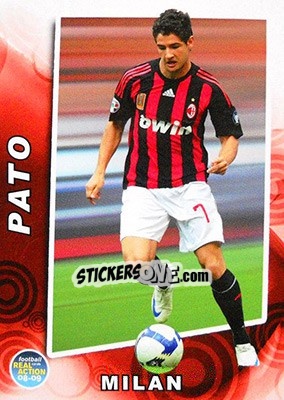 Sticker Pato - Real Action 2008-2009 - Panini