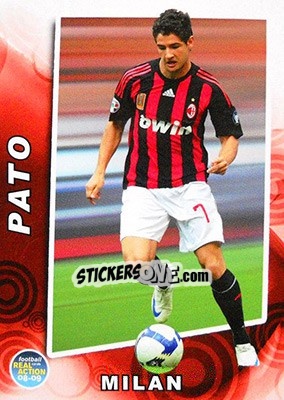 Sticker Pato - Real Action 2008-2009 n. 99 - Panini