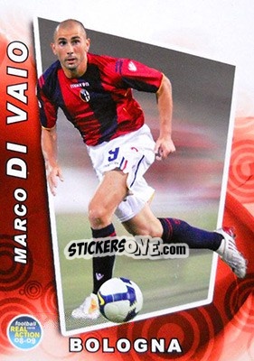 Sticker Marco Di Vaio - Real Action 2008-2009 n. 108 - Panini