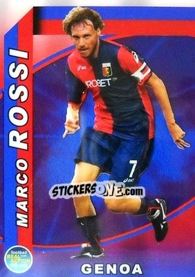 Sticker Marco Rossi - Real Action 2008-2009 n. 125 - Panini