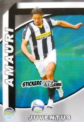 Sticker Amauri - Real Action 2008-2009 n. 127 - Panini