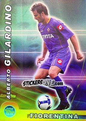 Sticker Alberto Gilardino - Real Action 2008-2009 - Panini