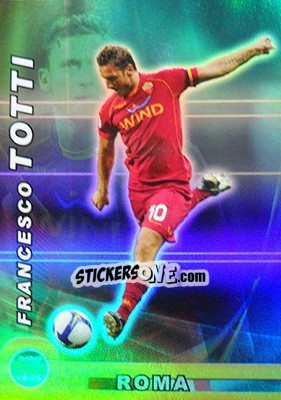 Sticker Francesco Totti - Real Action 2008-2009 - Panini