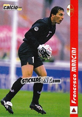 Sticker Francesco Mancini - Pianeta Calcio 1999 n. 1 - Ds