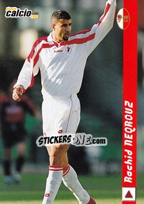 Cromo Rachid Neqrouz - Pianeta Calcio 1999 - Ds