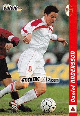 Sticker Daniel Andersson - Pianeta Calcio 1999 - Ds