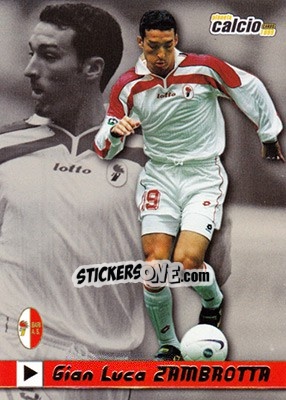 Sticker Gianluca Zambrotta - Pianeta Calcio 1999 n. 10 - Ds