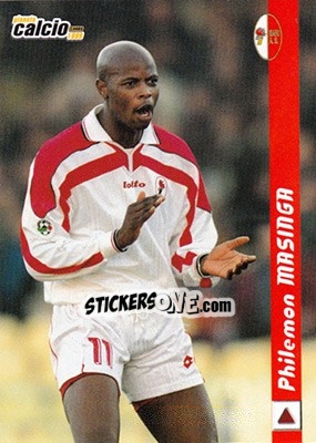 Sticker Philemon Masinga - Pianeta Calcio 1999 - Ds