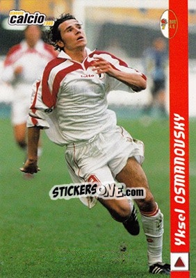 Sticker Yksel Osmanovsky - Pianeta Calcio 1999 n. 12 - Ds