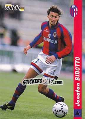 Cromo Jonatan Binotto - Pianeta Calcio 1999 - Ds