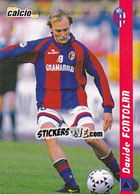 Cromo Davide Fontolan - Pianeta Calcio 1999 - Ds