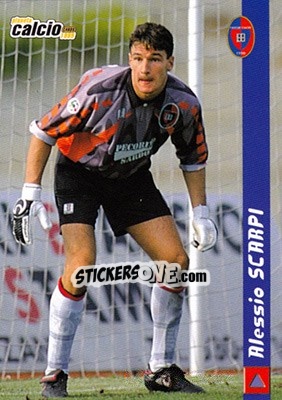 Sticker Alessio Scarpi - Pianeta Calcio 1999 - Ds