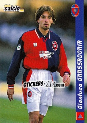 Sticker Gianluca Grassadonia - Pianeta Calcio 1999 n. 28 - Ds
