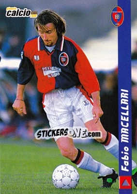 Cromo Fabio Macellari - Pianeta Calcio 1999 - Ds