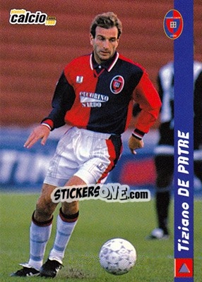 Cromo Tiziano De Patre - Pianeta Calcio 1999 n. 31 - Ds