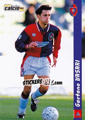 Sticker Gaetano Vasari - Pianeta Calcio 1999 - Ds