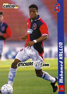 Sticker Mohamed Kallon - Pianeta Calcio 1999 - Ds