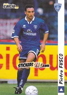 Cromo Pietro Fusco - Pianeta Calcio 1999 - Ds