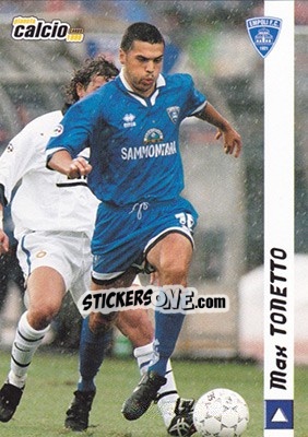 Sticker Max Tonetto - Pianeta Calcio 1999 - Ds