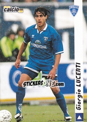 Cromo Giorgio Lucenti - Pianeta Calcio 1999 n. 42 - Ds