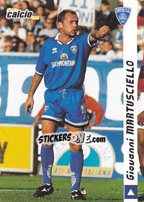 Figurina Giovanni Martusciello - Pianeta Calcio 1999 n. 45 - Ds