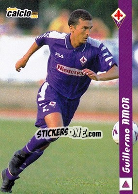 Cromo Guillermo Amor - Pianeta Calcio 1999 n. 55 - Ds