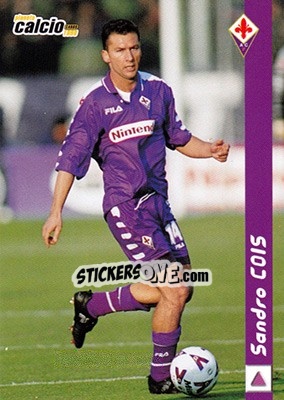 Figurina Sandro Cois - Pianeta Calcio 1999 - Ds