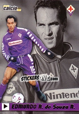 Sticker Edmundo - Pianeta Calcio 1999 - Ds