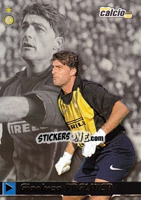 Cromo Gianluca Pagliuca - Pianeta Calcio 1999 - Ds