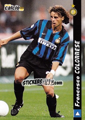 Sticker Francesco Colonnese - Pianeta Calcio 1999 n. 65 - Ds