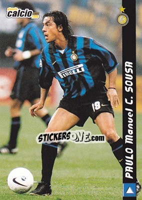 Sticker Paulo Sousa - Pianeta Calcio 1999 n. 70 - Ds