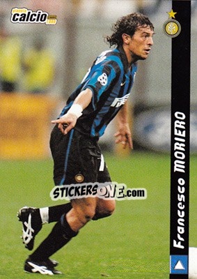 Cromo Francesco Moriero - Pianeta Calcio 1999 - Ds