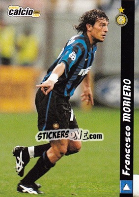 Sticker Francesco Moriero - Pianeta Calcio 1999 n. 71 - Ds