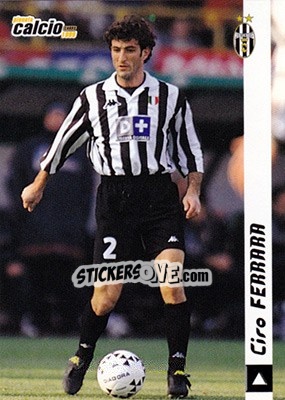 Sticker Ciro Ferrara - Pianeta Calcio 1999 n. 78 - Ds