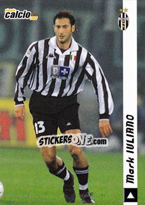 Sticker Mark Iuliano - Pianeta Calcio 1999 n. 79 - Ds