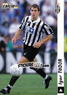 Sticker Igor Tudor - Pianeta Calcio 1999 - Ds