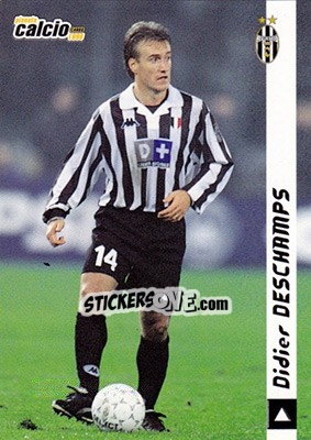 Cromo Didier Deschamps - Pianeta Calcio 1999 - Ds