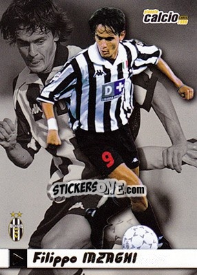 Sticker Filippo Inzaghi - Pianeta Calcio 1999 n. 89 - Ds
