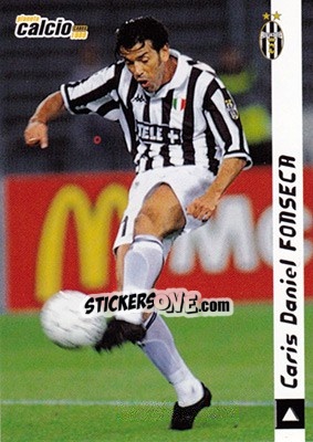 Cromo Daniel Fonseca - Pianeta Calcio 1999 - Ds