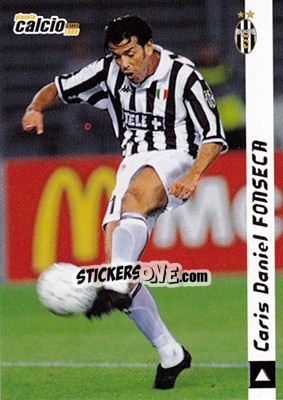 Sticker Daniel Fonseca - Pianeta Calcio 1999 n. 90 - Ds