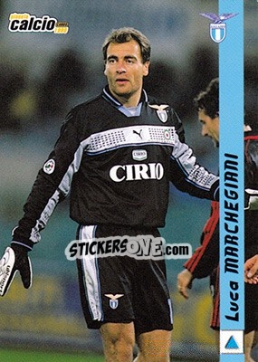 Figurina Luca Marchegiani - Pianeta Calcio 1999 - Ds