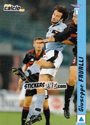 Cromo Giuseppe Favalli - Pianeta Calcio 1999 - Ds