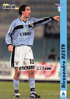 Sticker Alessandro Nesta - Pianeta Calcio 1999 n. 95 - Ds
