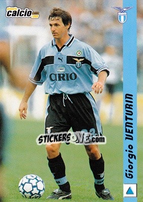 Cromo Giorgio Venturin - Pianeta Calcio 1999 - Ds