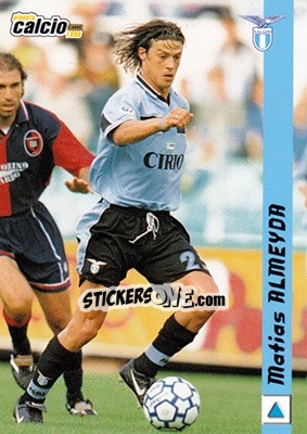 Sticker Matias Almeyda - Pianeta Calcio 1999 - Ds