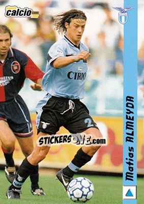 Sticker Matias Almeyda - Pianeta Calcio 1999 n. 98 - Ds