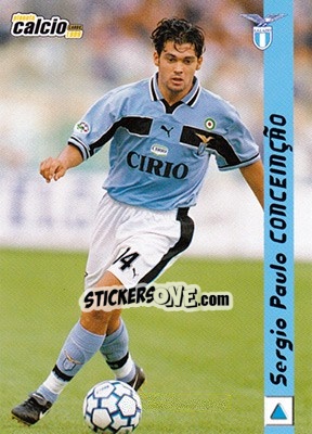 Cromo Sergio Conceincao - Pianeta Calcio 1999 - Ds