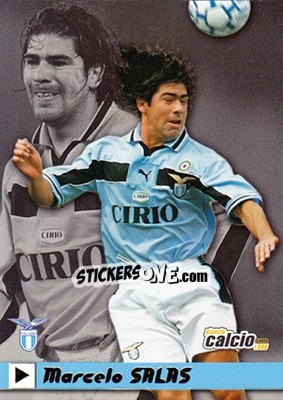 Sticker Marcelo Salas - Pianeta Calcio 1999 n. 104 - Ds